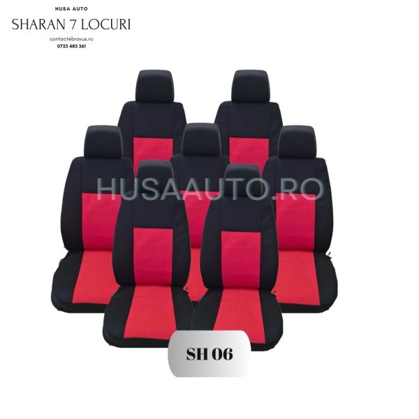 Huse scaun auto Sharan 7 locuri SH 06